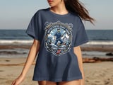 United States Coast Guard T-Shirt, Semper Paratus Shirt, USCG Emblem Tee, Patriotic Military Veteran Gift, Nautical Navy Style Graphic thumbnail 7