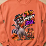 Randy the Raccoon Halloween Sweatshirt thumbnail 13
