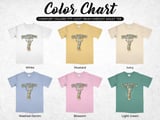 Scoliosis Fusion T-Shirt: Happy Spine Surgery Recovery, Straightened Out Cartoon Vertebrae Tee thumbnail 9