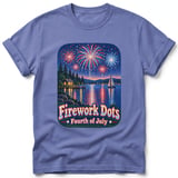 Firework Dots ~ Comfort Colors Premium Tee thumbnail 10