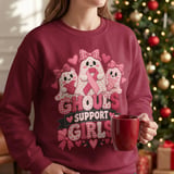 Ghouls Support Girls Tee thumbnail 9