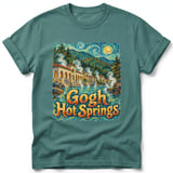 Gogh Hot Springs ~ Comfort Colors Premium Tee thumbnail 8