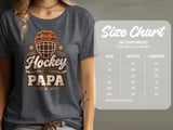 Hockey Papa Tee or Sweatshirt thumbnail 14
