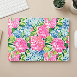 Pink Hydrangea Laptop Case thumbnail 5