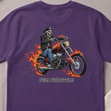 Road Reaper "Full Throttle" Vintage Biker T-Shirt thumbnail 12