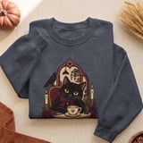 Cozy Coffee Cat Tee thumbnail 9