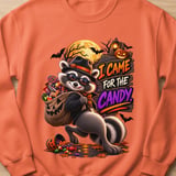 Randy the Raccoon Halloween Candy Sweatshirt thumbnail 13