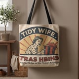 Tidy Wife Trash Bins Tote Bag thumbnail 1