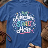 Adventure Starts Here T-Shirt thumbnail 5