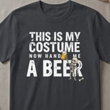 This Is My Costume Beer Tee thumbnail 1