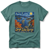Gogh Lake George ~ Comfort Colors Premium Tee thumbnail 1