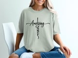 Amazing Grace Christian Shirt, Comfort Colors Hymn thumbnail 7