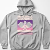 Pickleball Gildan Fleece Hoodie, Pickleball Grandma Like A Regular Grandma Only Way Cooler, Court Pullover thumbnail 2