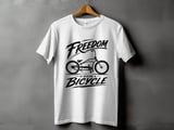 Freedom Is Riding a Bicycle | Stretch Cruiser T-Shirt thumbnail 14
