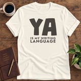 YA Is My Writing Language Softstyle Tee thumbnail 3