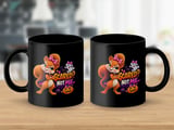 Scared Not Me Squirrel Halloween Mug thumbnail 2