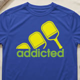 Pickleball Sport-Tek Performance Tee, addicted, Moisture-Wicking Athletic Court Apparel thumbnail 7