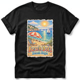 Beach Dots ~ Comfort Colors Premium Tee thumbnail 1