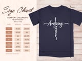 Amazing Grace Christian Shirt, Comfort Colors Hymn thumbnail 8