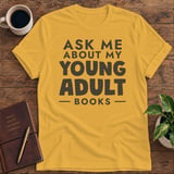 Ask Me About My Young Adult Books Softstyle Tee thumbnail 5