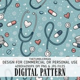 Winter Care Whimsy Digital Pattern Size Bundle Png thumbnail 2