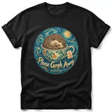 Please Gogh Away ~ Comfort Colors Premium Tee thumbnail 1