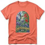 Gogh Hummingbird ~ Comfort Colors Premium Tee thumbnail 4
