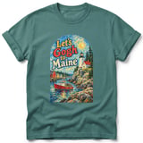 Let's Gogh to Maine ~ Comfort Colors Premium Tee thumbnail 8