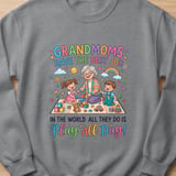 Grandmoms Have The Best Job Sweatshirt thumbnail 7