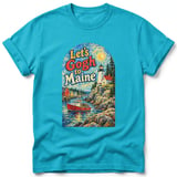 Let's Gogh to Maine ~ Comfort Colors Premium Tee thumbnail 5