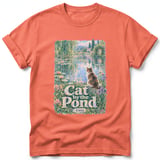 Cat by the Pond ~ Comfort Colors Premium Tee thumbnail 4