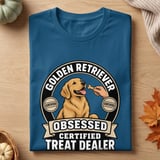Golden Retriever Treat Dealer Tee thumbnail 7