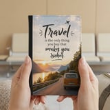 Travel Makes You Richer Passport Cover thumbnail 3