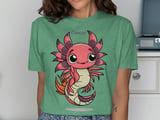 Cancer Zodiac Axolotl Graphic Tee thumbnail 8