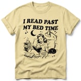 I Read Past My Bedtime Tee thumbnail 21