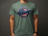 F-35 Fighter Jet Shirt, Aviation T-Shirt, Patriotic Military Graphic Tee, Air Force Veteran Gift, Joint Strike Fighter Pilot Apparel thumbnail 8