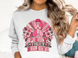 Faux Patchwork Pray Fight Believe Tee thumbnail 21