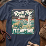 Road Trip 2026 Yellowstone Tee thumbnail 6