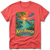 Keys Breeze ~ Comfort Colors Premium Tee thumbnail 3