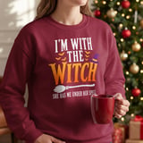 I'm With The Witch Tee thumbnail 13