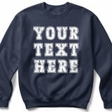 Custom Text Sweatshirt thumbnail 5