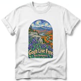 Gogh Live Free ~ Comfort Colors Premium Tee thumbnail 9