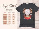 Axolotl Ramen Dreamer T-Shirt thumbnail 14