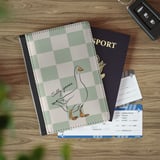 Silly Goose Checkered Passport Cover thumbnail 4
