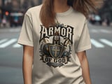 Armor of God T-Shirt | Ephesians 6:11 Quote Tee | Christian Faith Apparel Gift | Medieval Knight Warrior Religious Shirt | Vintage thumbnail 7