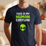 This Is My Human Costume Alien Tee thumbnail 4