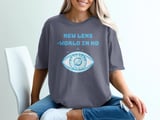 New Lens World HD T-Shirt: Eye Graphic, Cataract Surgery, Lens Replacement Vision thumbnail 13