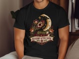 Reading After Dark Tee or Sweatshirt, Faux Patchwork Design thumbnail 20