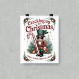 Nutcracker Poster: Christmas Decor, Funny Wall Art, Cool Nutcracker, Framed thumbnail 5