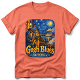 Gogh Blues ~ Comfort Colors Premium Tee thumbnail 5